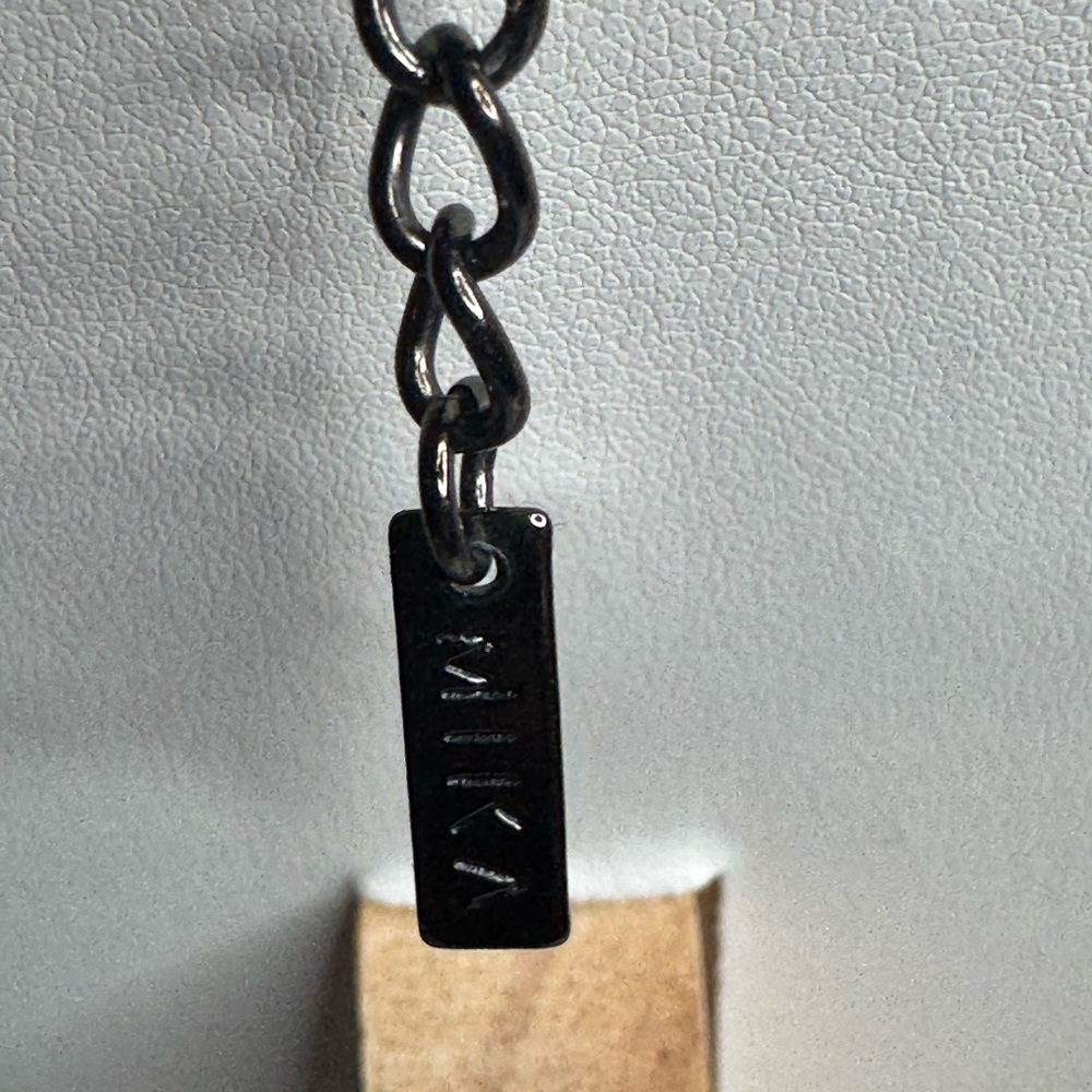 Mika Black Tassel Bib Chunky Statement Necklace - Picture 6 of 6